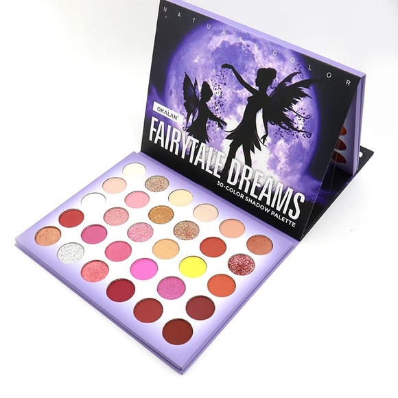 Okalan FAIRYTALE DREAMS Paleta de sombras de ojos Beauty Shades 30 colores - Picture 3 of 3